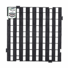 Estrado 50x50x4,5cm Preto Plástico Impallets