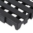 Estrado 50x50x4,5cm Preto Plástico Impallets