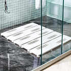 Estrado de Banheiro 1 peça Retangular Plástico Branco Astra