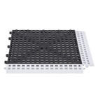 Estrado Flex 8x30x30cm Preto Plástico 4 peças Impallets