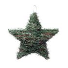 Estrela Chale De Rattan Com Grama Vrd/mrr 25x25x5 1716114