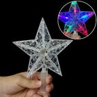 Estrela Pisca Pisca 10 Leds Colorida Ponteira Arvore De Natal