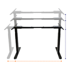 Estrutura Para Mesa Com Sistema Elétrico Dois Motores Regulag