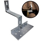 Estrutura Suporte Fixador Linha C Placa Painel Solar Alumínio