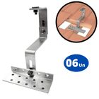 Estrutura Suporte Fixador Placa Painel Solar Alumínio E Inox