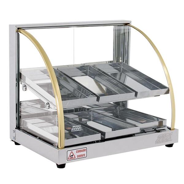 Estufa Bancada Horizontal 6 Bandejas Duplas W6bd - Titã