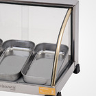 Estufa Marchesoni Ouro Curva Com 3 Bandejas 220v