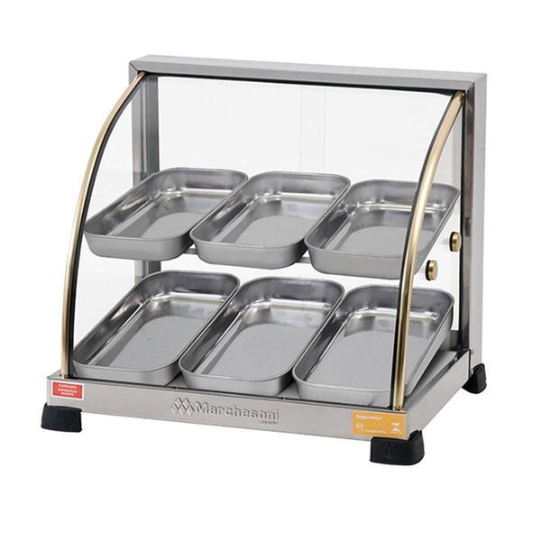 Estufa Marchesoni Ouro Curva Dupla Com 6 Bandejas 127v