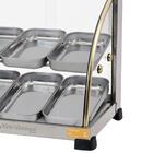 Estufa Marchesoni Ouro Curva Dupla Com 6 Bandejas 220v