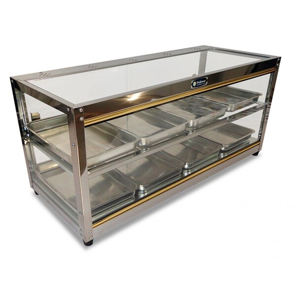 Estufa Reta Para Salgado Dupla 08 Bandeja 2 Resistência 110v