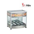 Estufa Térmica P/ Salgados Vitrine Curva Torre 4 Bandejas - E