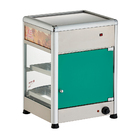 Estufa Vertical Térmica P/ Salgados Vitrine Curva 6 Bandejas