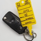 Etiqueta De Identificação Chaves De Veículos - Vermelha Com 2