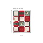 Etiqueta Noel Vitoriano Papel Multicolorido Cromus