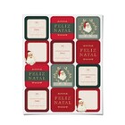 Etiqueta Noel Vitoriano Papel Multicolorido Cromus