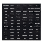 Etiquetas Adesivas para Organização de Despensa - Mini - 72 Unidades