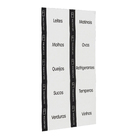 Etiquetas Adesivas para Organização de Geladeira - Média - 20 Unidades