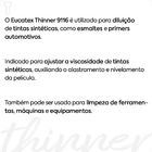 Eucatex Thinner Premium 9116-diluição 5l