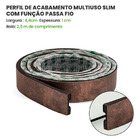 Eva Rodape Acabamento Painel Meu Rodapé 2,5m - Urban Corten+