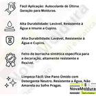 Eva Rodape Acabamento Ripado 2cm Autocolante Bege 2,5m