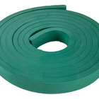 Eva Rodape Acabamento Ripado 2cm Autocolante Verde 2,5m