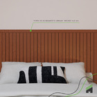 Eva Rodape Acabamento Ripado Laminado 2,5m - Urban Bronze+