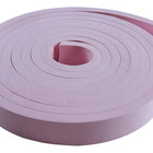 Eva Rodape Acabamento Ripado Laminado Rosa 2,5m