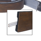 Eva Rodape Passa Fio 35mm Autocolante Laminado Corten 2,5m