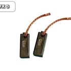 Evx-5 - Escovas De Carvão Metalizada P/ Ventoinha - (20x8x6)