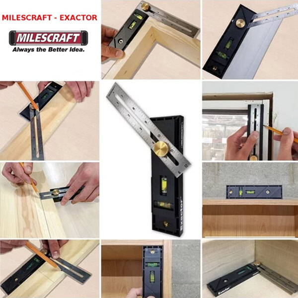 Exactor Ferramenta Multi-medição - Sistema Métrico E Imperial