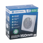 Exaustor Banheiro Plástico Branco Bivolt Ventisol