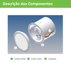 Exaustor de Ar para Banheiro Minivent 100 Westaflex