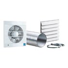 Exaustor De Banheiro Tron Residencial 125mm Branco - 127v