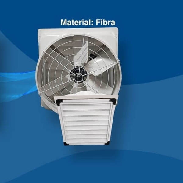 Exaustor Industrial Axial De Alta Vazão - Fibra Vazão De Ar:5