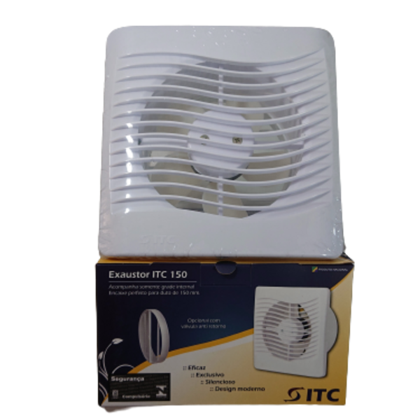 Exaustor Itc Banheiro 150 C/ Válvula Anti Retorno 220v