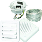 Exaustor para Banheiro com Duto e Grade 125mm - 220v