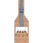Exaustor para Churrasqueira 20cm 127V ITC