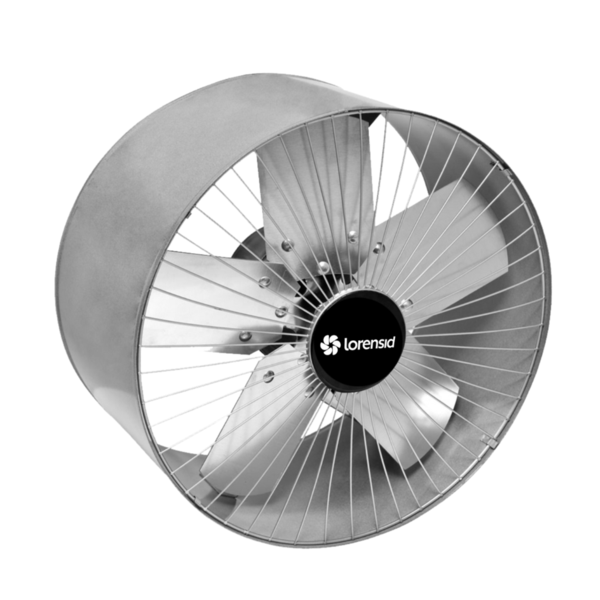 Exaustor para Uso Industrial 40cm Bivolt Cinza Lorensid