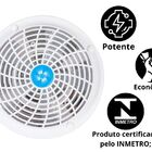 Exaustor Residencial Drywall 25cm Com 2 Grades Ventimais