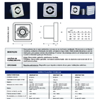 Exaustor Ventokit M 280 D C/ Reg Anti Ret Shaft Coletivo Bivo