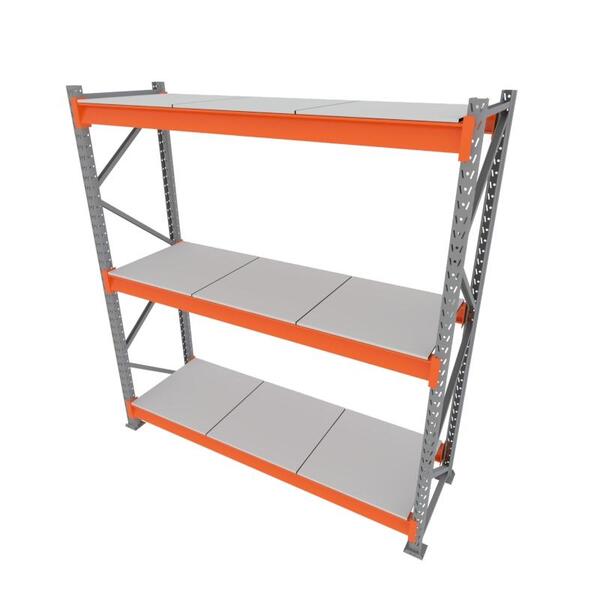 Expositor 1 Mini Porta Pallet 250 Kg 180x200x60 (cxlxp) Cinza