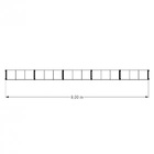 Expositor 5 Mini Porta Pallet 250 Kg 180x200x60 (cxlxp)