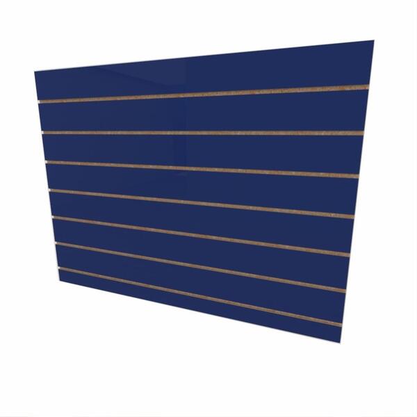 Expositor Canaletado Azul Escuro Soft Altura 90cm P 120cm