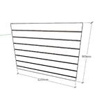 Expositor Canaletado Azul Escuro Soft Altura 90cm P 120cm