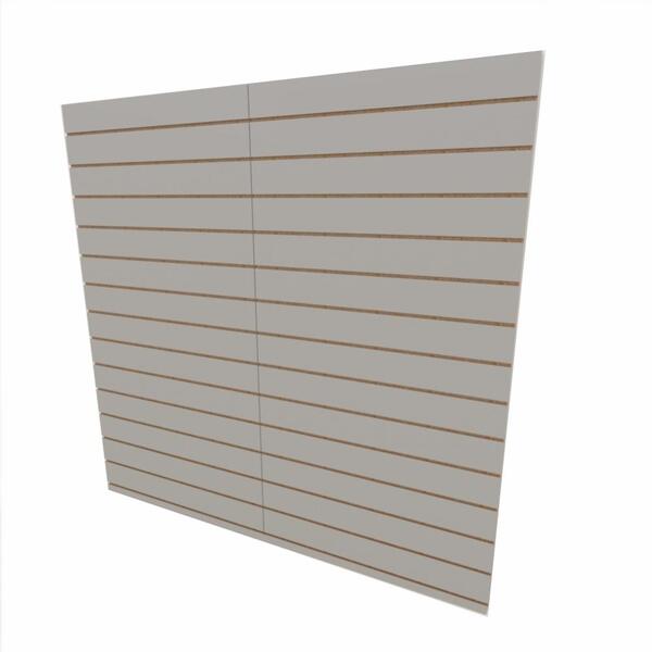 Expositor Canaletado Cinza Cristal Tx Altura 180cm X 180 Cm