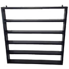 Expositor De Esmalte Com 4 Partição 60x60 Mdf Preto