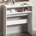 Expositor De Esmaltes S/ Fundo 67x64x7 Aéreo Em Mdf Branco