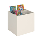 Expositor De Livros E Discos Biblioteca Boston 100% Mdf (livr