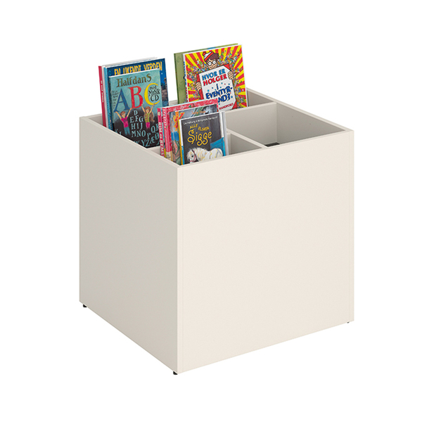 Expositor De Livros E Discos Biblioteca Boston 100% Mdf (livr