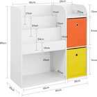 Expositor De Livros Infantil Sunny 100% Mdf (crianças)